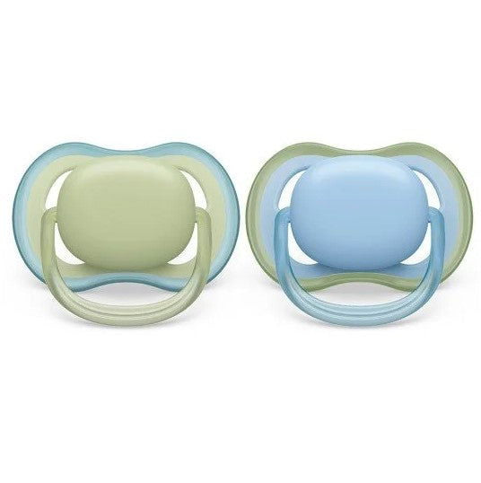 Philips Avent Залъгалки - Ultra Air + Стерил. Кутия (0-6М) Неутрални Момче --- BebeMama