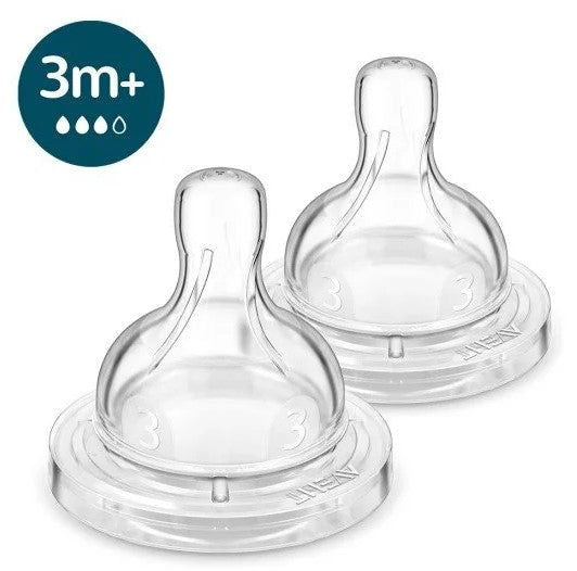 Philips Avent Биберон Anti-Colic 3.0 Flow 3 3М+ - - - BebeMama
