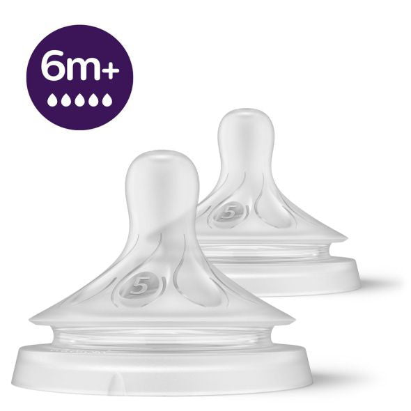 Philips Avent Биберон Natural Response 3.0 Flow 5 6М+ -  -  - BebeMama