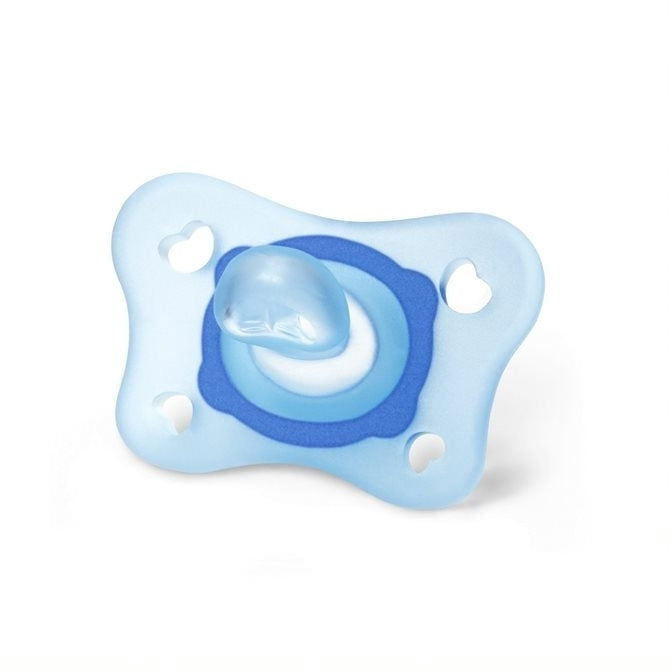 Physioforma Мини Силиконов Биберон 0-2M 2 Броя Boy --- BebeMama