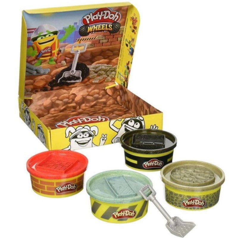 Play Doh Wheels Комплект Моделини 4 Броя --- BebeMama