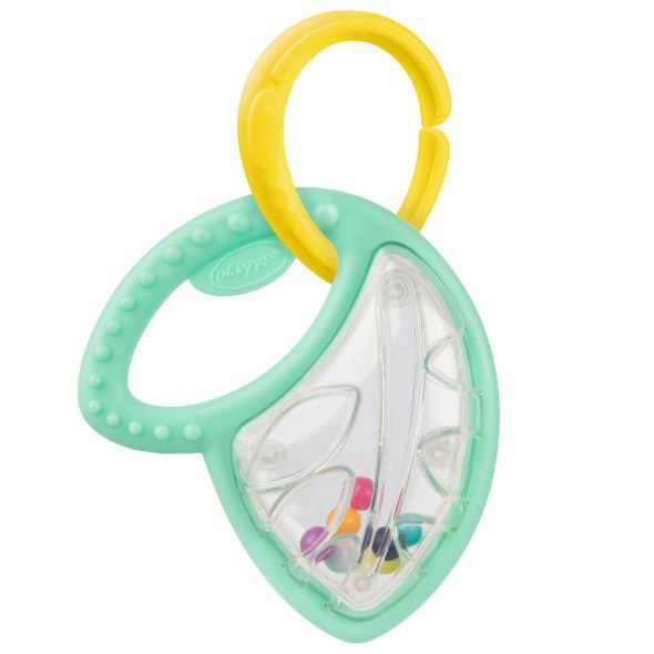 Playgro Дрънкалка Листо 0М+ --- BebeMama