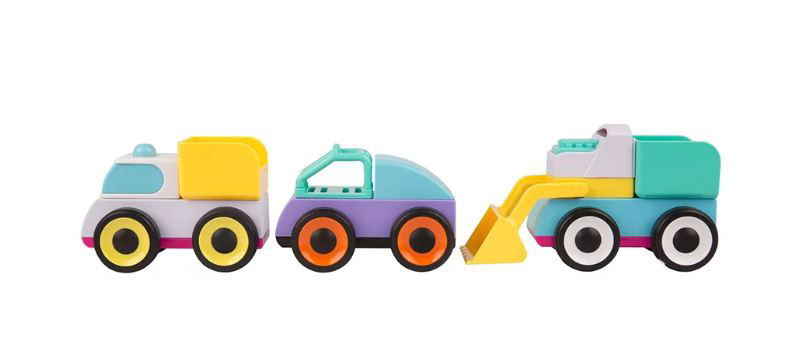 Playgro Активна Играчка Превозни Средства Миксирай И Сглобявай 12- 36М --- BebeMama