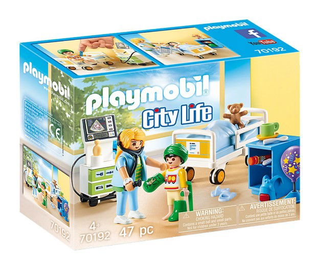 Playmobil - Детска Болнична Стая -  -  - BebeMama