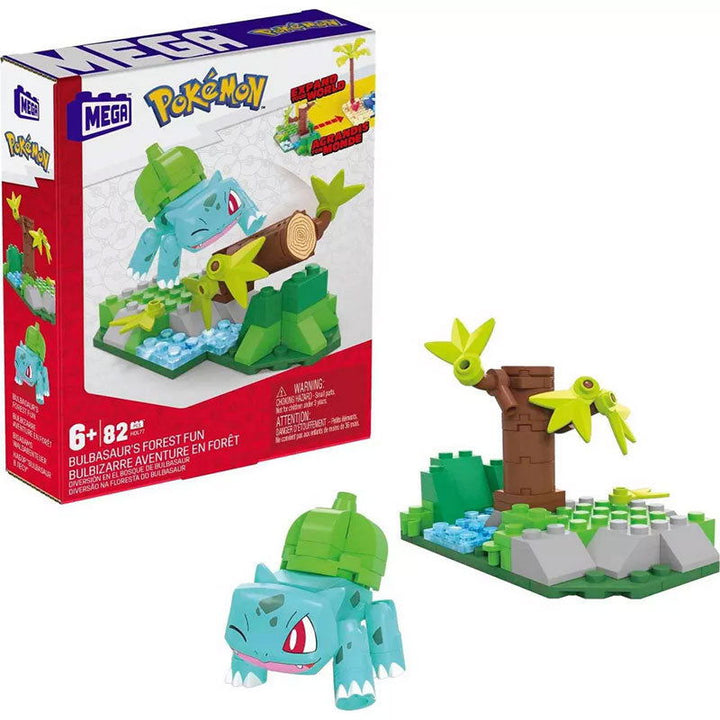 Pokemon Конструктор 82 Ч. Bulbasaur`S Forest Fun -  -  - BebeMama
