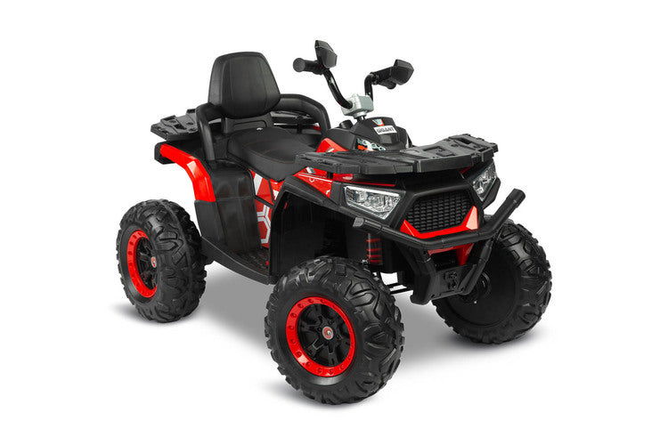 Акумулаторен Автомобил Quad Gigant Червен Caretero Toyz --- BebeMama