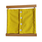 Монтесори Рамка За Закопчаване - Малки Копчета - Занимателни Играчки - Smartbaby - BebeMama