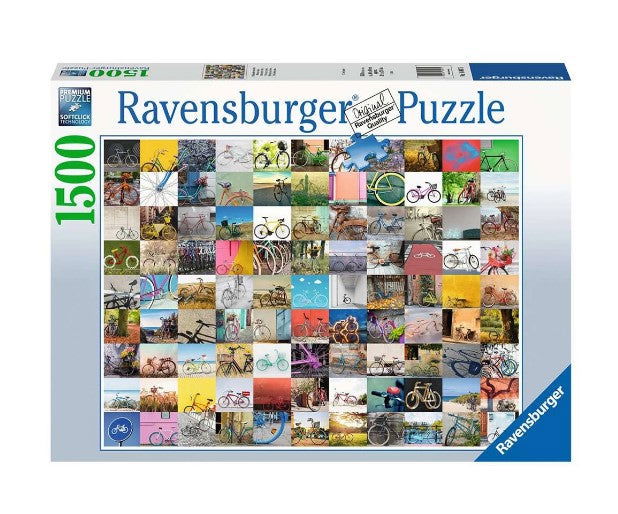 Ravensburger - Пъзел 1500 Ел. - Велосипеди --- BebeMama