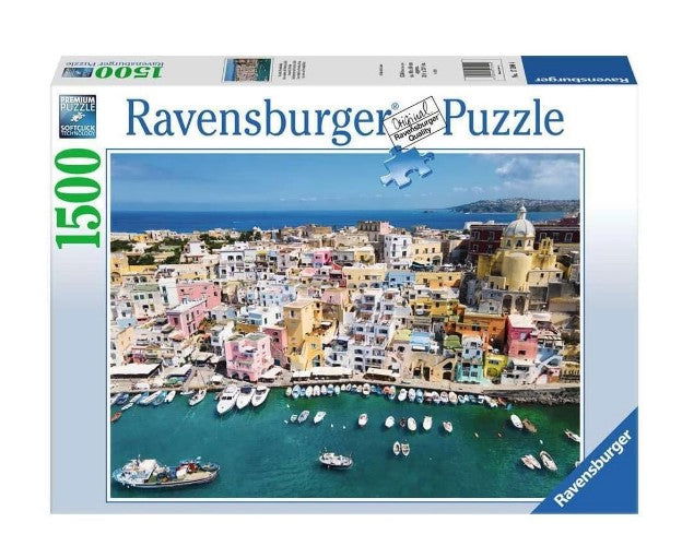 Ravensburger - Пъзел 1500 Ел. - Изглед Към Прочида -  -  - BebeMama