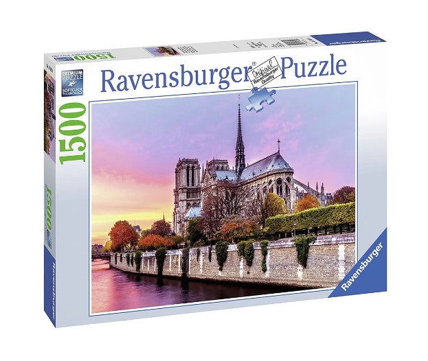 Ravensburger - Пъзел 1500 Ел. - Катедралата Нотр Дам --- BebeMama