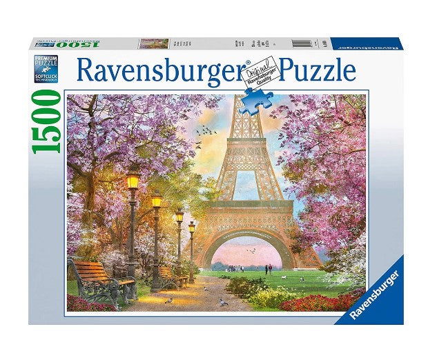Ravensburger - Пъзел 1500 Ел. - Романтика В Париж -  -  - BebeMama