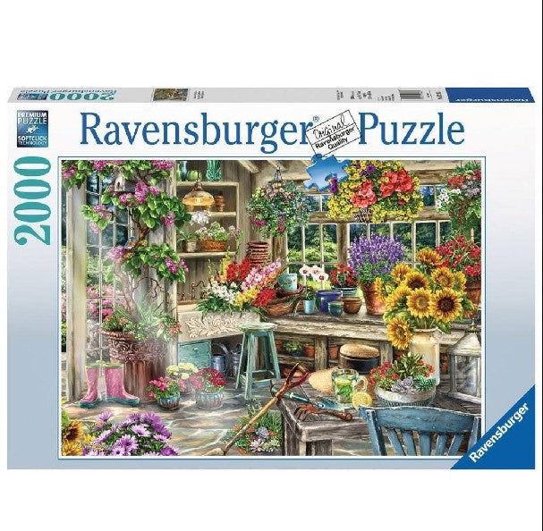 Ravensburger - Пъзел 2000 Ел. - Градинарски Рай --- BebeMama