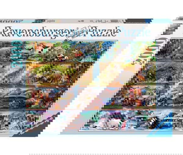 Ravensburger - Пъзел 2000 Ел. - Животинско Царство --- BebeMama