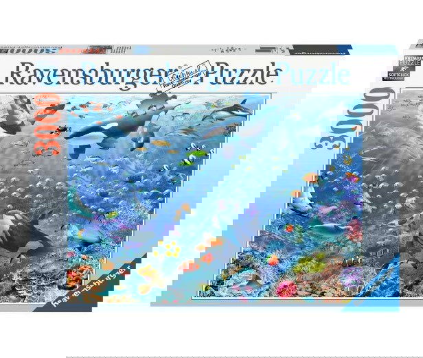 Ravensburger - Пъзел 3000 Ел. - Под Водата --- BebeMama