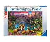 Ravensburger - Пъзел 3000 Ел. - Тигър В Райска Лагуна --- BebeMama