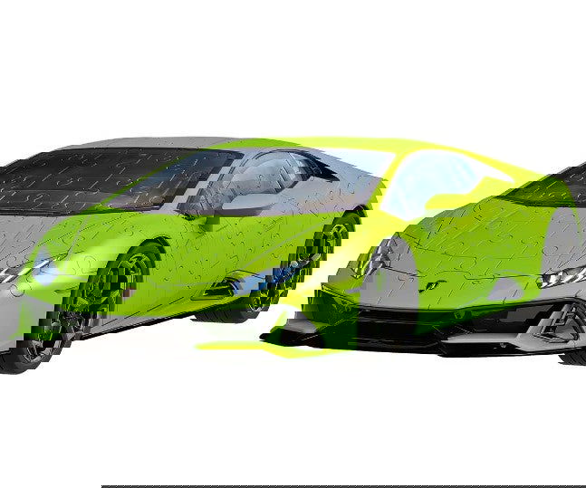 Ravensburger - 3D Пъзел 108 Ел. - Lamborghini Huracán Evo Verde --- BebeMama