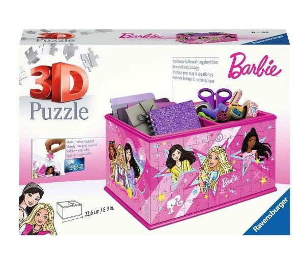 Ravensburger - 3D Пъзел 216 Ел. - Кутия Органайзер - Барби -  -  - BebeMama