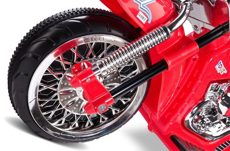Акумулаторен Мотор Ride-Оn Vehicle Rebel Червен Caretero Toyz --- BebeMama