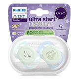 Залъгалки Ultra Start Night 0 2м Дизайн Sleep, Момче Philips Avent