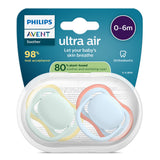 Залъгалки Ultra Air 0 6м Пастелни, Момче Philips Avent