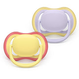 Залъгалки Ultra Air 0 6м Пастелни, Момиче Philips Avent