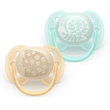 Залъгалки Ultra Soft 0 6м Пастелни С Декор Philips Avent