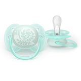 Залъгалки Ultra Soft 0 6м Пастелни С Декор Philips Avent