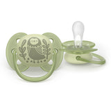 Залъгалки Ultra Soft 6 18м Неутрални С Декор Philips Avent