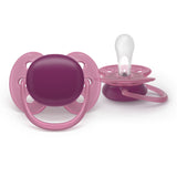 Залъгалки Ultra Soft 18м+ Лилав Оранж Philips Avent