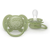 Залъгалки Ultra Soft 18м+ Неутрални С Декор Philips Avent