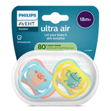 Залъгалки Ultra Air 18м+ Маймунка И Жаба, Сини Philips Avent