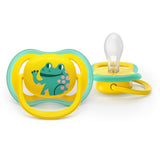 Залъгалки Ultra Air 18м+ Маймунка И Жаба, Сини Philips Avent