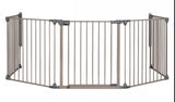 Модулна Метална Преграда 5 Модула За Отвори 82-358См Сив Modular 5 - Прегради За Врата - Safety 1St - BebeMama