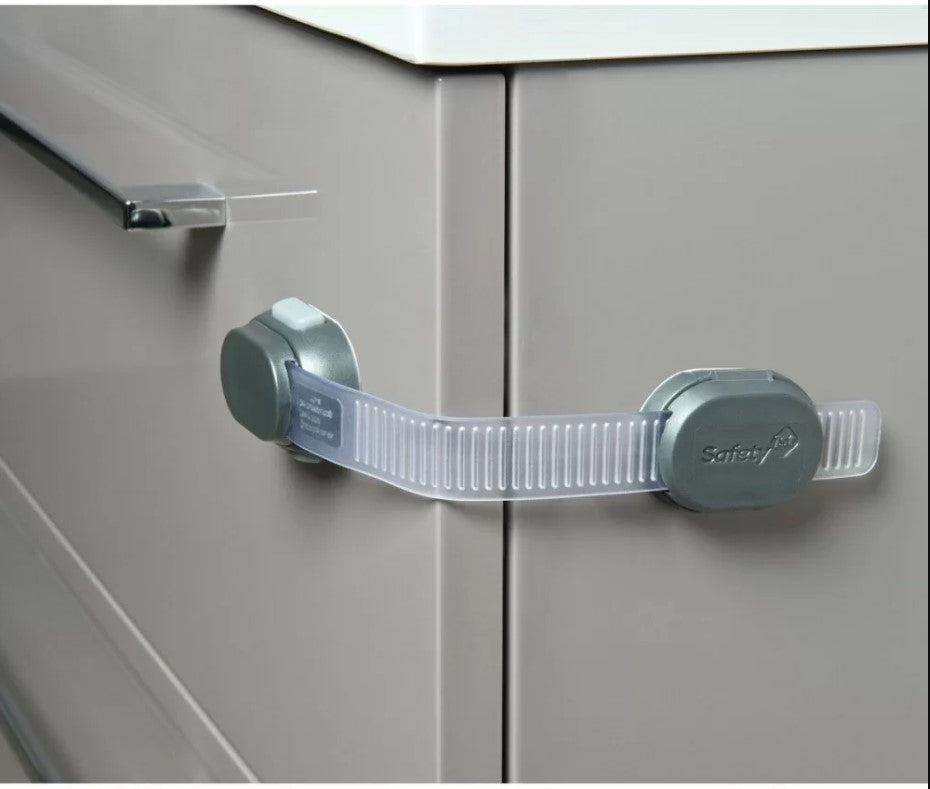 Мултифункционално Заключващо Устройство (1Бр./Оп.) - Сив Цвят Multipurpose Lock Grey - За Безопасността - Safety 1St - BebeMama