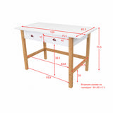 Детско Комбинирано Легло Cherry С Бюро, Скрин, Шкаф И Подматрачна Рамка, 90x200 См Ginger Home