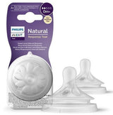 Pompă electrică de sân + tetine de alăptare Avent Natural Response 0 M+, putere de debit 2