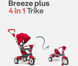 Smartrike - Триколка Breeze Plus, Червена --- BebeMama