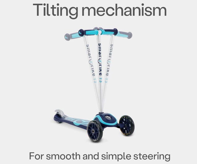 Smartrike - Тротинетка Scooter T3, Синя --- BebeMama