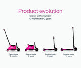 Smartrike - Детски Разтегаем Скутер Xtend Ride-On, Розов --- BebeMama