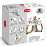 Стационарен Център За Игра 5 In 1 Here I Grow Black&white Decor, 6м+ Tiny Love