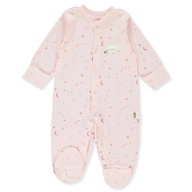 T3550 Гащеризон Д.Р.Lazzzy Sheep Розов 1-3M 62Cm --- BebeMama