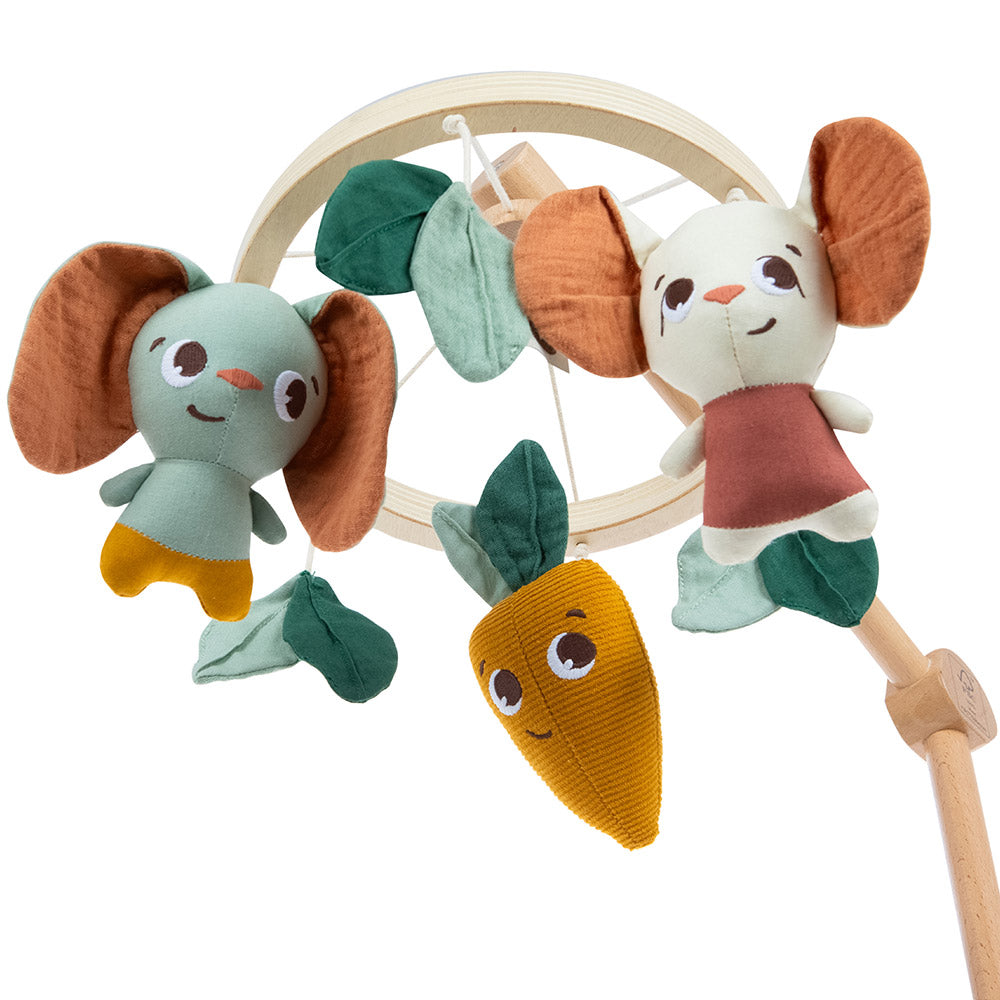 Еко Дървена Въртележка Garden Of Adventures, 0 5м Tiny Love