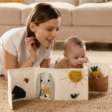 Еко Двустранна Книжка Обиколник Garden Of Adventures, 0м+ Tiny Love