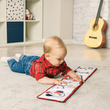 Двустранна Книжка Обиколник Rockers, 0м+ Tiny Love