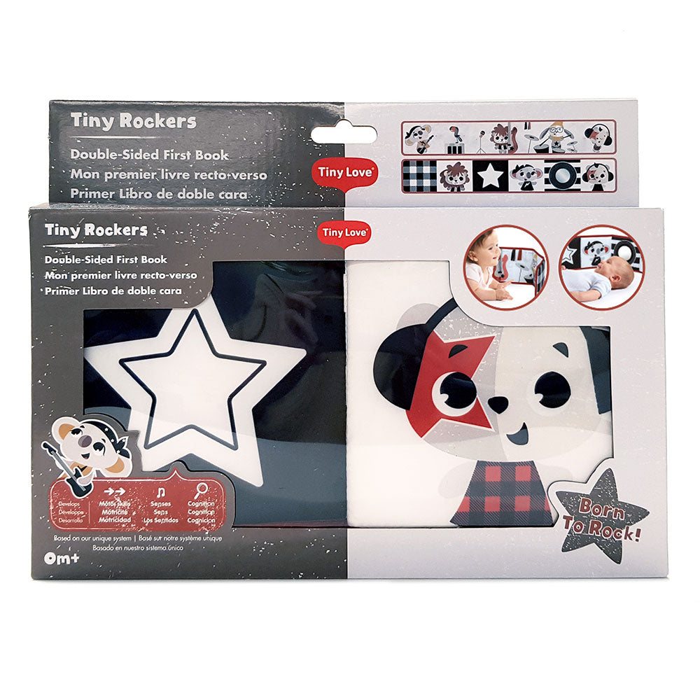Двустранна Книжка Обиколник Rockers, 0м+ Tiny Love