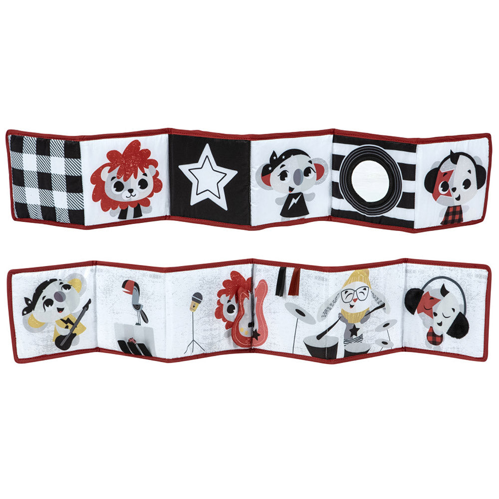 Двустранна Книжка Обиколник Rockers, 0м+ Tiny Love