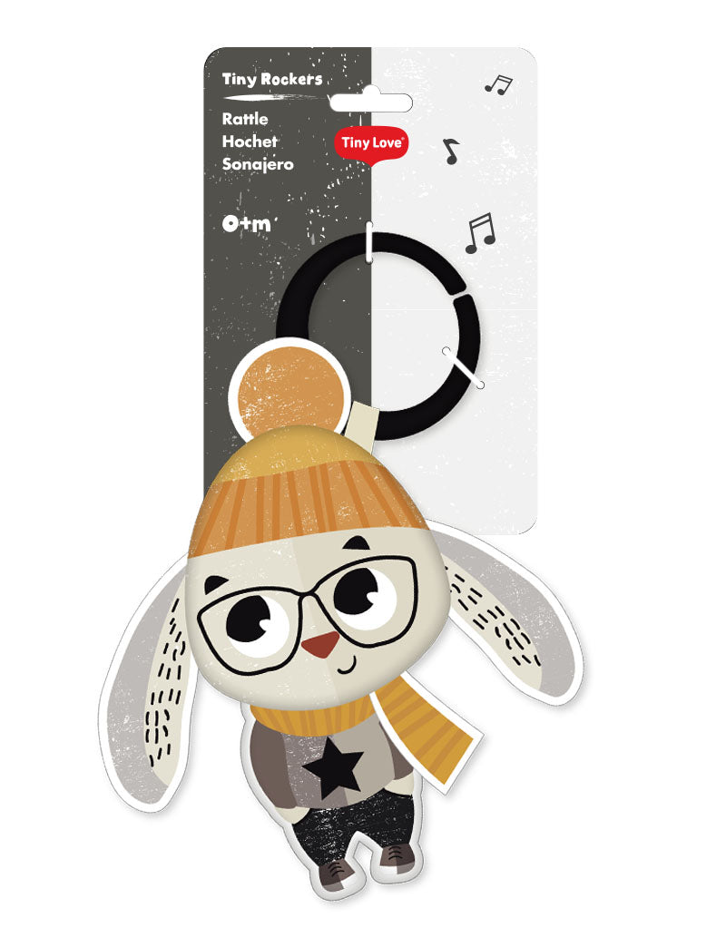 Tiny Love Дрънкалка Заек Tiny Rockers, 0М+