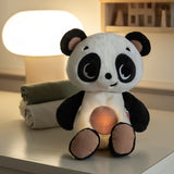 Плюшена Панда За Гушкане С Бял Шум И Светлина Black&white Decor, 0м+ Tiny Love