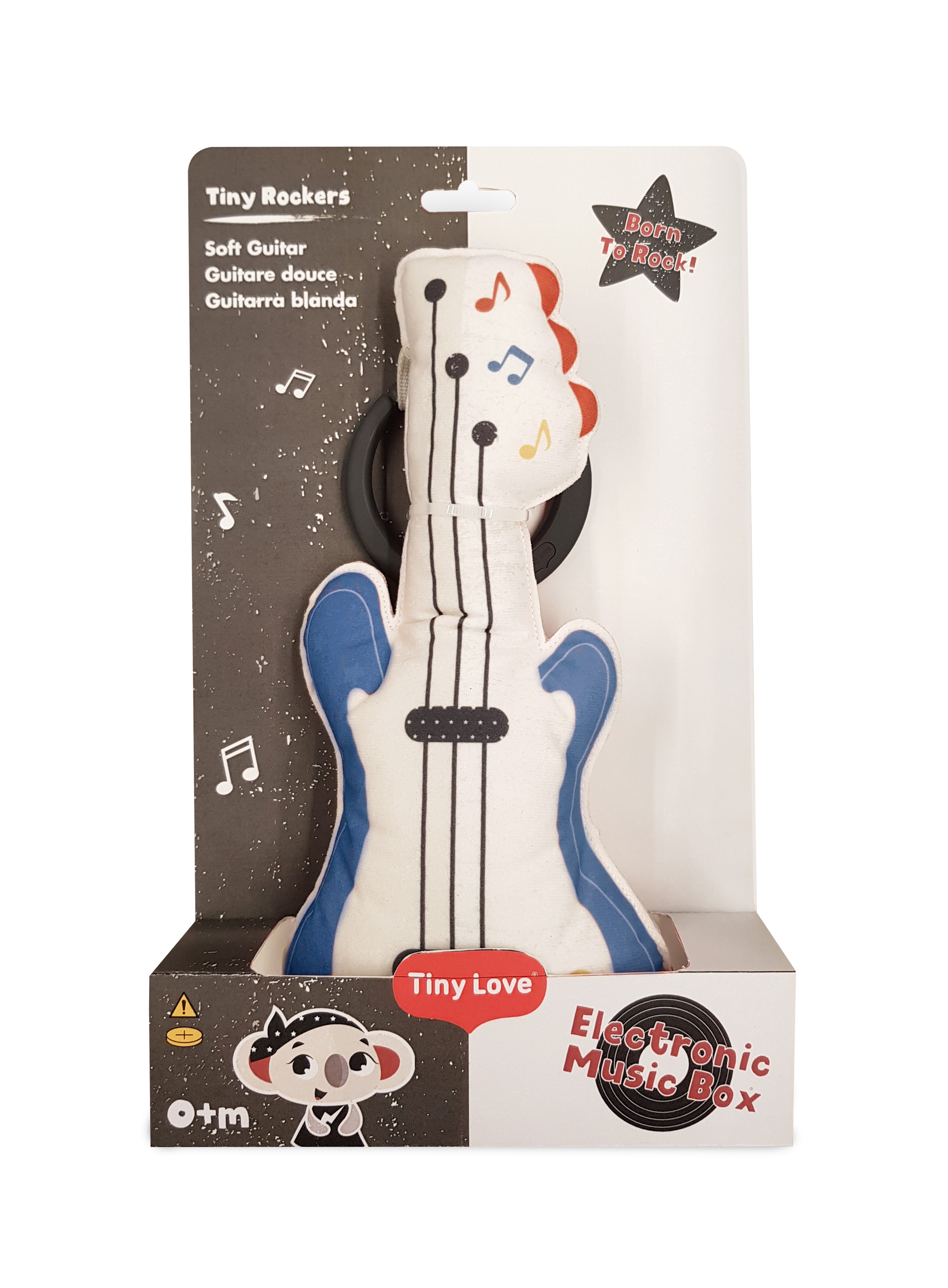 Tiny Love Текстилна Музикална Китара Tiny Rockers, 0М+