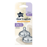 Tommee Tippee Биберон Slow - 1 Капка Easi Vent 2Бр/Оп